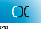 Cryst Design Communication Logo