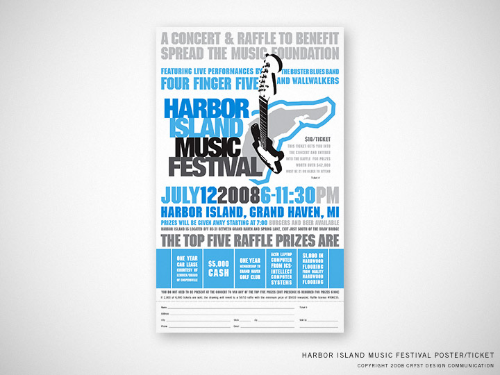 Harbor Island Music Festival Poster