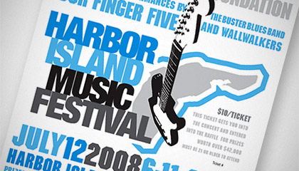 Harbor Island Music Festival Poster