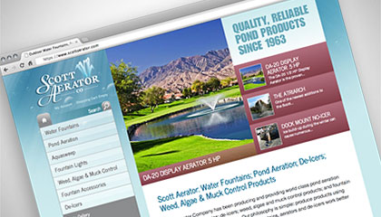 Scott Aerator Website